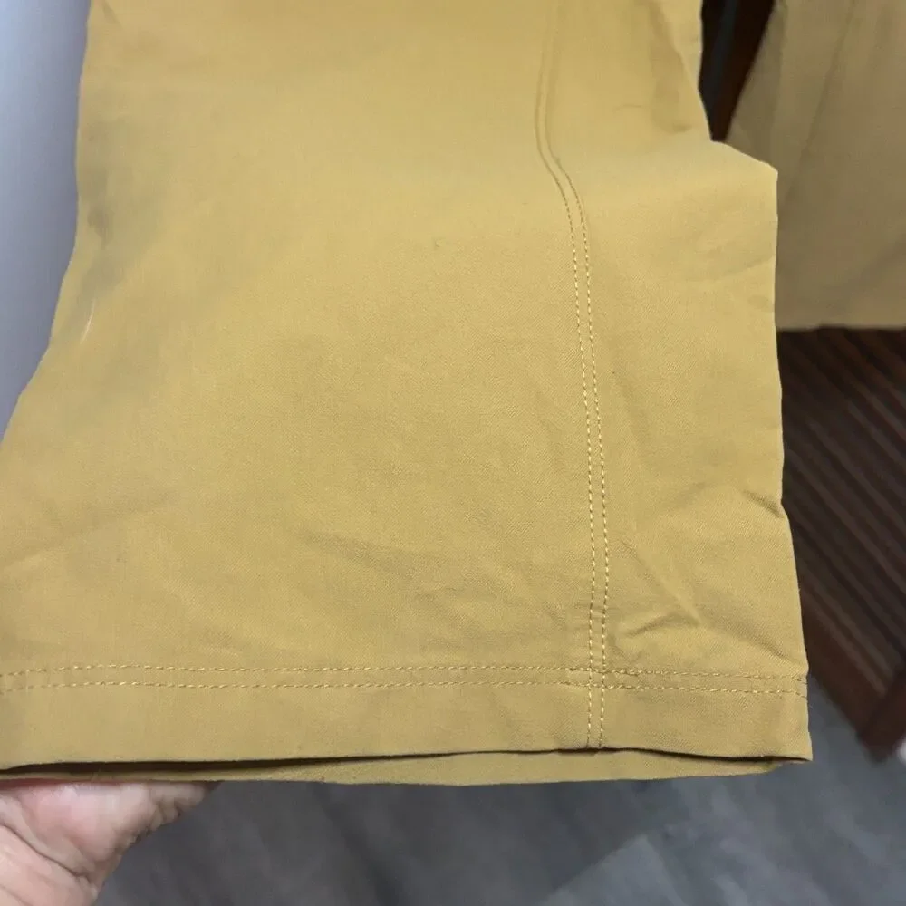 The North Face Retrac Pants Dijon Brown Hiking Stretch NF0A33JT Men's Size 32